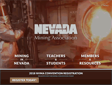 Tablet Screenshot of nevadamining.org